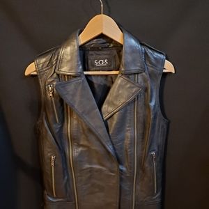 S.A.S leather vest